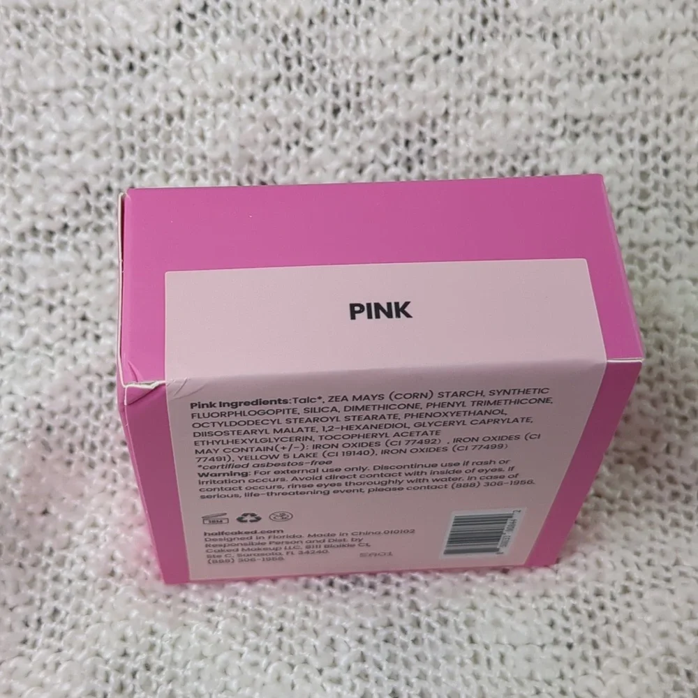 Half Caked Star Bright Loose Setting Powder in Pink, 8.5g/0.29oz